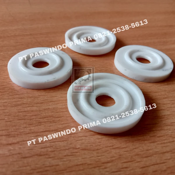 Seal Quadro Sifter D. 8.8 x 32 x 5mm Mat Silicone Warna Putih Susu Hard 70