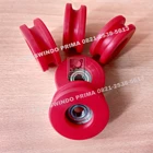 Recover Roda Sliding Door Pintu Dry Room D. 29 x 3961 x 25mm Mat  PU Warna Merah Hard. 90 3